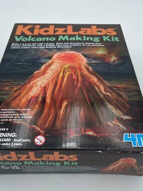 NEW Sealed KidzLabs Volcano Making Kit - DIY STEM Science Craft